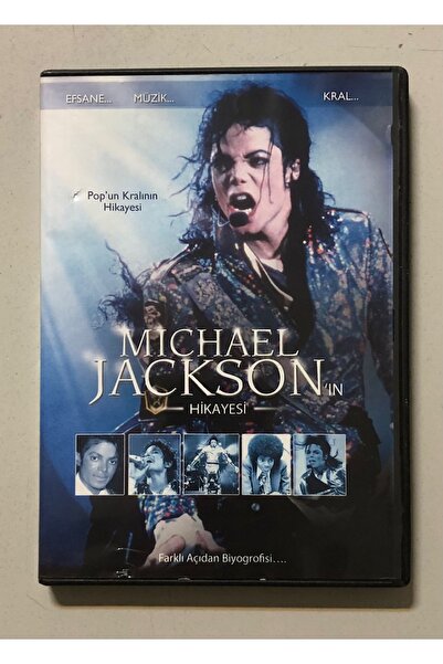 Plakevi İzmir Michael Jackson'ın Hikayesi Dvd Cd (Orjnal Dönem Baskı Cd)