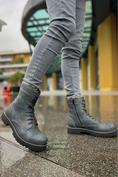 Chekich Cst Military Anthracite Men's Boots