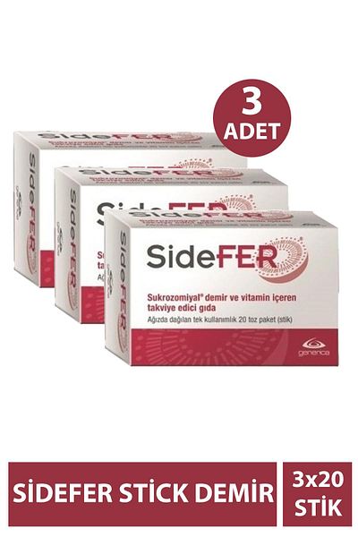 Sidefer 3 Pieces 20 Sticks