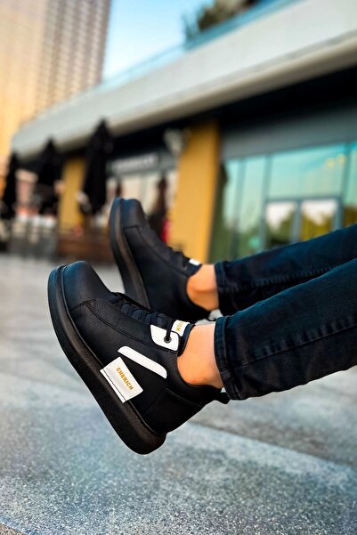 Chekich Gst Frogner Siyah Erkek Bot-beyaz