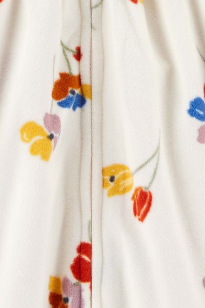 Carter's Baby Girl Hooded Jumpsuit Patterned