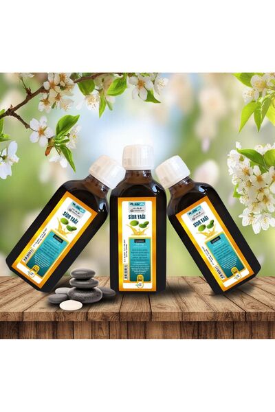 albişifa Sidr Sidir Yaprağı (Arabistan Kirazı) Yağı içilebilir - 100ml | Doğal ve Saf