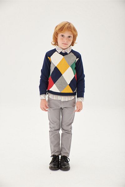 Boboli Boy's Sweater Navy Blue