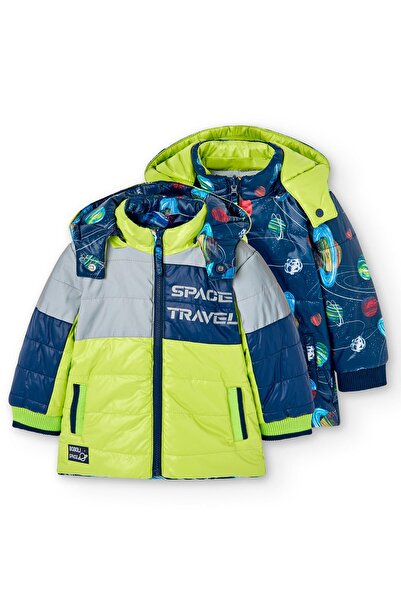 Boboli Erkek Çocuk Mont Desenli