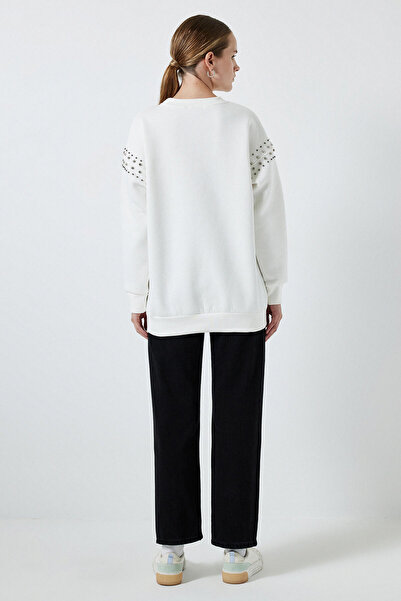 Touché Privé Hanorac OVERSIZE CU DETALIU DE PIATRA