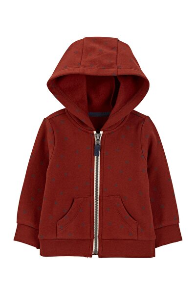 Carter's سترة طفل رضيع باللون الأحمر