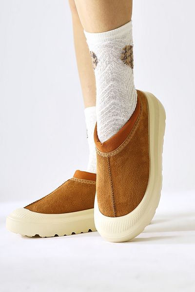 Limoya Γυναικεία παπούτσια Katelyn Tan Suede με επένδυση με γούνα στο εσωτερικό