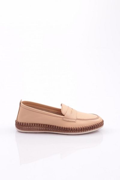 DGN Μπεζ Γυναικείο Loafer 26632623