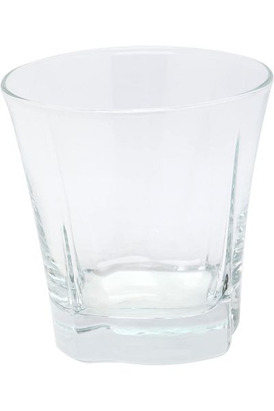 LAV Truva Glass Cup Set - 3 Pieces, 280 ml, Clear