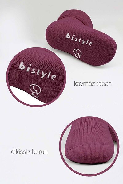 Biorganic Baby Girl 3-Piece Socks