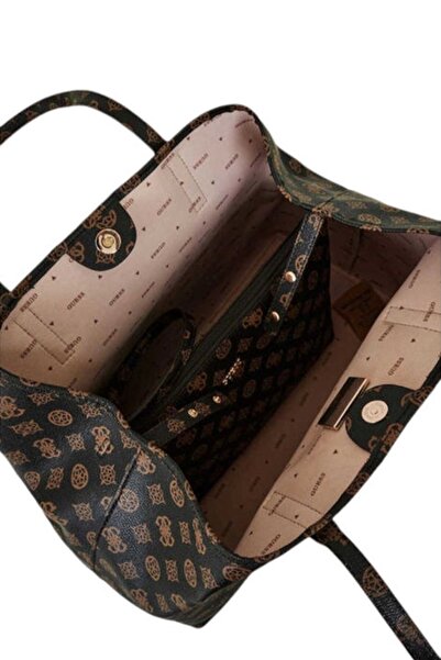 Guess VICTTORIA LRG 2 V 1 dámská hnědá kabelka HWEPQ951429-BRO