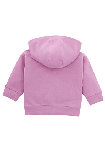 Miny Center Kız Bebek Sweatshırt Pembe