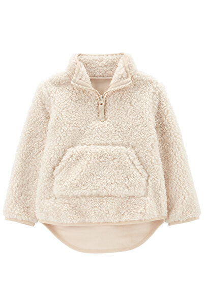 Carter's Küçük Kız Çocuk Sweatshirt Beyaz