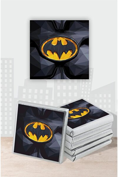 neşeli günlerim Batman Themed Birthday Party Supplies Set Sticker * 60 pieces...