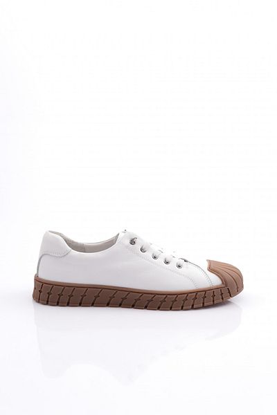 DGN Men's Closed Lace-Up Sneaker Shoes White 109813616