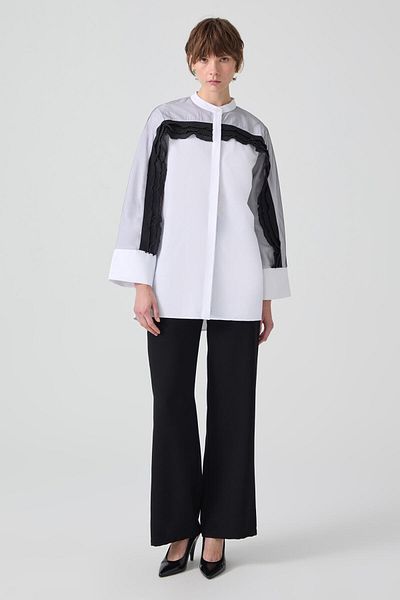 Touché Privé Tule Detailed Shirt