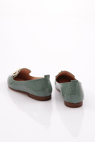 DGN Balerini de damă de culoare benzină cu accesorii din fier - 211252621