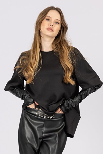 byözlemyazan Eldivenli Sweat