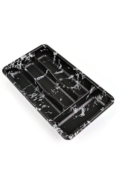 Mestore 4-Eye Marble Design Spoon Holder Royaleks-57081