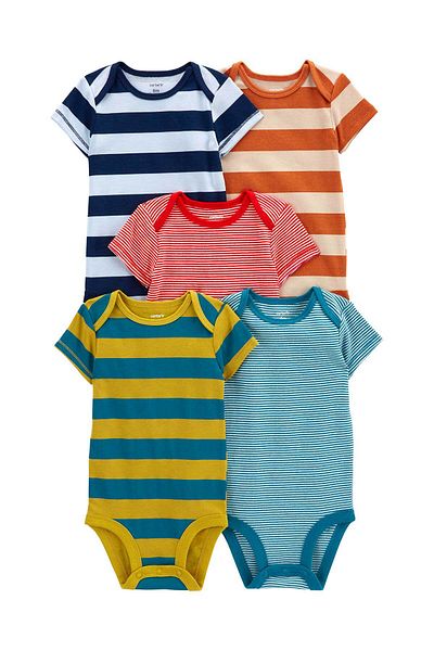 Carter's Baby Boy Short Sleeve 5-Piece Body Set
