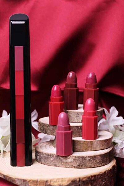 The Beauty Band 5 Renkli Mat Kapsül Set Matruşka Ruj