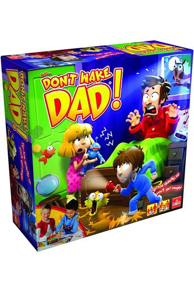 Goliath Sshh, Don't Wake Dad! | Tip-Toe Quietly or You'll Get Caught! | Kids Action and Reflex Game