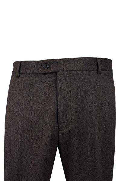 Cengiz İnler Cengiz Inler Flanel Pamuklu Regular Fit Erkek Kumaş Pantolon
