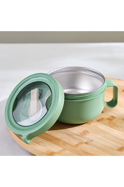 Home Box Ezra Stainless Steel Lunch Box with Spoon - 900 ml