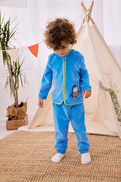 Miny Center Baby Boy Set of 2 Blue