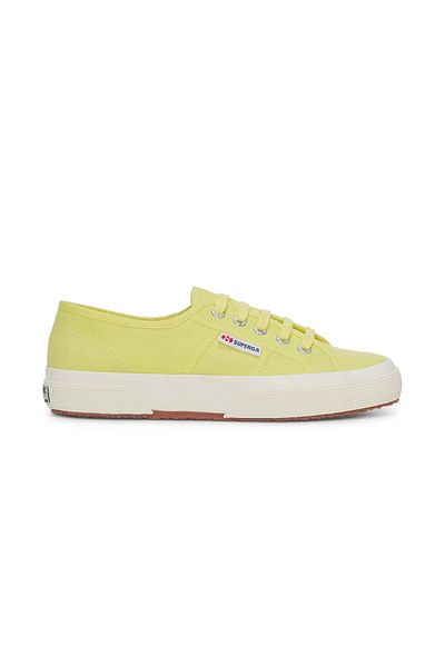 Superga 2750-cotu klasické unisex žlté tenisky bez členkov