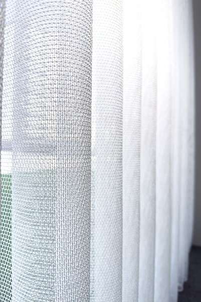 Brillant Tül Perde Sık Dokulu Sık Pileli