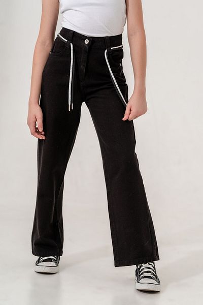 GİYİCEM Girl's Colored Linen Pants