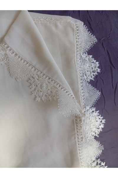 NUMİSTORE İğne oyası kırem renk namaz örtüsü