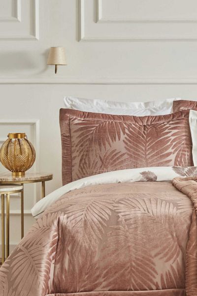 Karaca Home Calista 8 Piece Dusty Rose Dowry Set