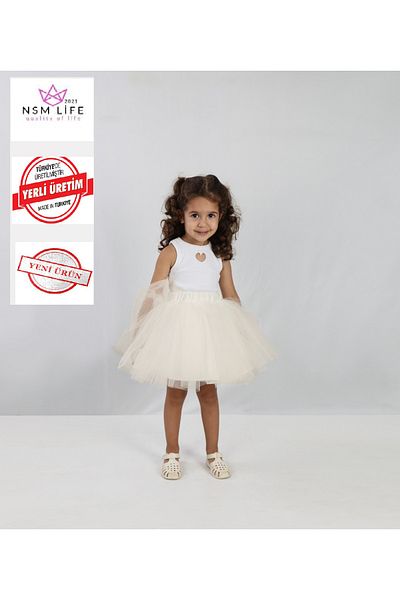 2021 NSM LİFE quality of life Girl's Lined Tutu Skirt 23 April 29 October Reading Day Tutu Skirt