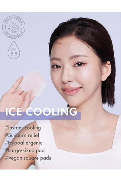 Dermal Ice Cooling Moisturizing Toner Pad for All Skin Types 120 Pieces