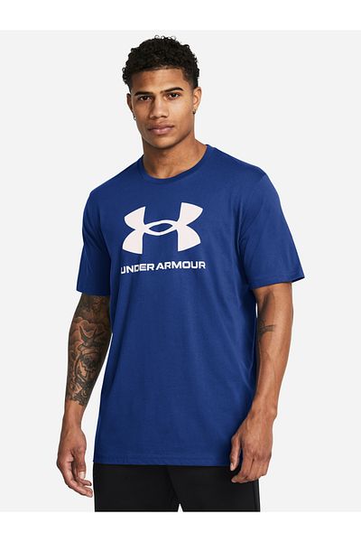 Under Armour تي شيرت سبورت ستايل بأكمام قصيرة وشعار