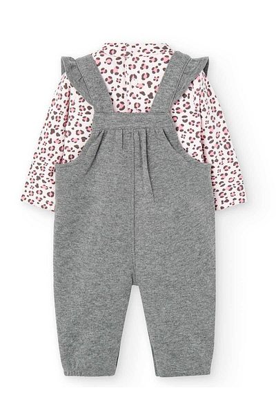 Boboli Baby Girl Set of 2 Gray