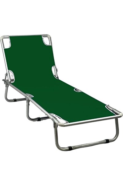 Güzelkan Katlanır Alüminyum Şezlong Kademeli Kamp Yatağı