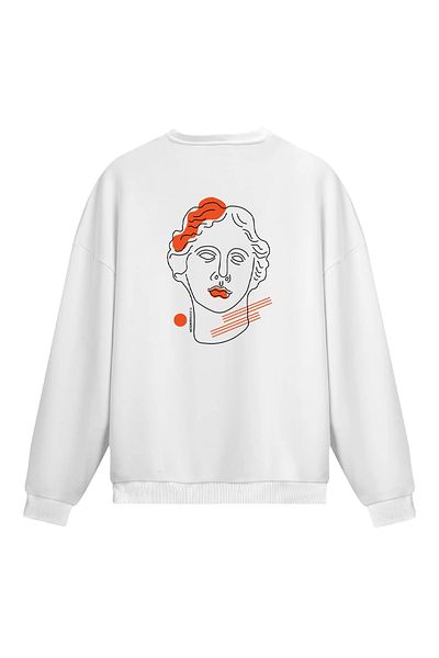 Mounte Bianca Unisex Sei - Κανονικό φούτερ