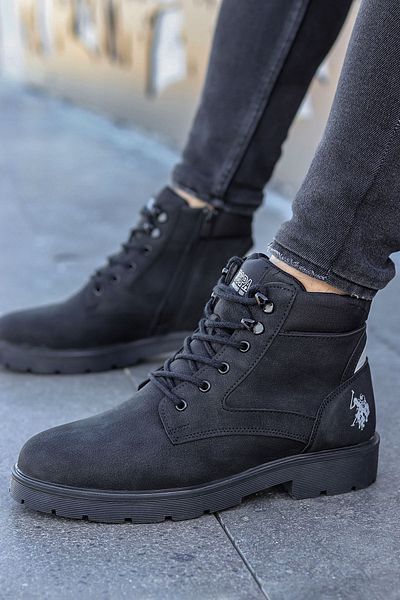 U.S. Polo Assn. Black Men Boots and Knee High Boots Styles Prices Trendyol