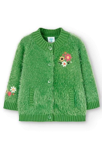 Boboli Girl's Jacket Green