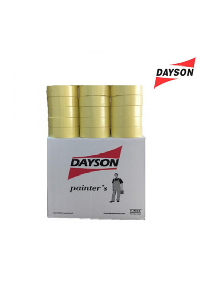 TOPALAKTİCARET Dayson Maskeleme Bandı 36X35MM Kağıt Bant  ( 1 KOLİ ) 48 ADET