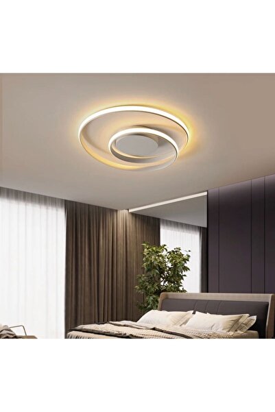 Vonalight Modern,Dekoratif, Ledli Plafonyer , Sıva Üstü Salto Avize 3000K Çap...