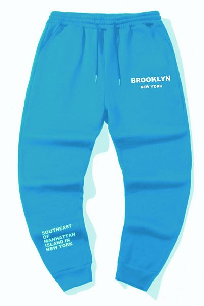 Altamira Baby Boy Blue Brooklyn Printed Sweatpants