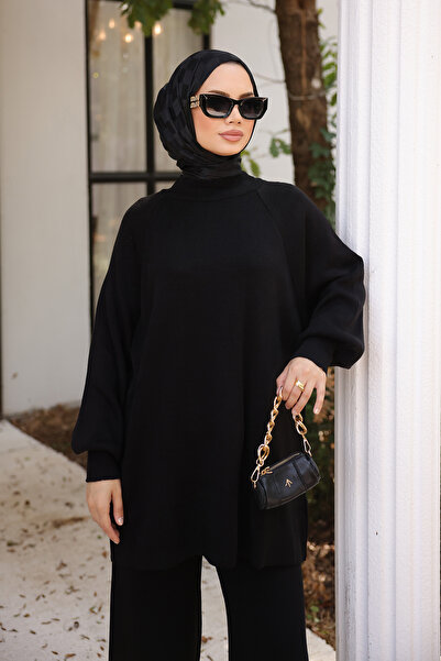 Kirazgym Σετ παντελόνι με μπαλόνι πλεκτό τουνίκ