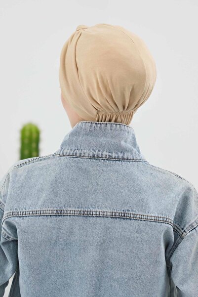 Aisha's Design Mihrace Χειμερινό Μπονέ, b-4ıv, Μπεζ