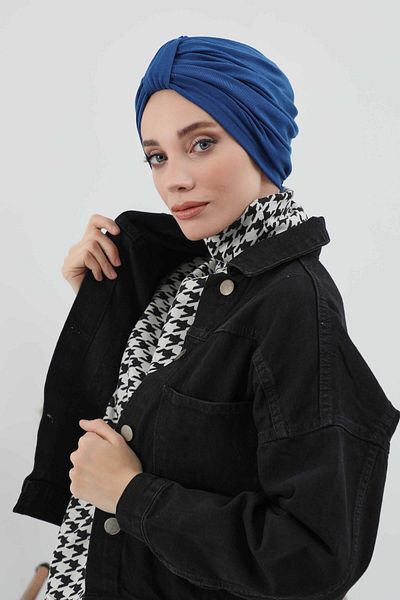 Aisha's Design بونيه شتوي - حزام أمامي مفصل، b-68rb