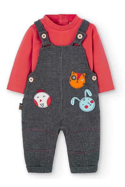 Boboli Baby Boy Set of 2 Red