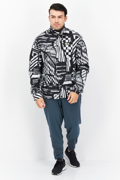 Fila Men Sportswear Fit Training Jacket, Black